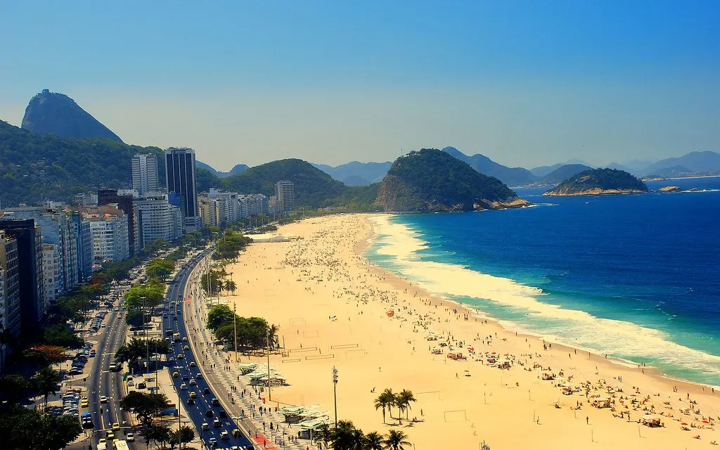 Copacabana Beach, Rio de Janeiro, Brazil