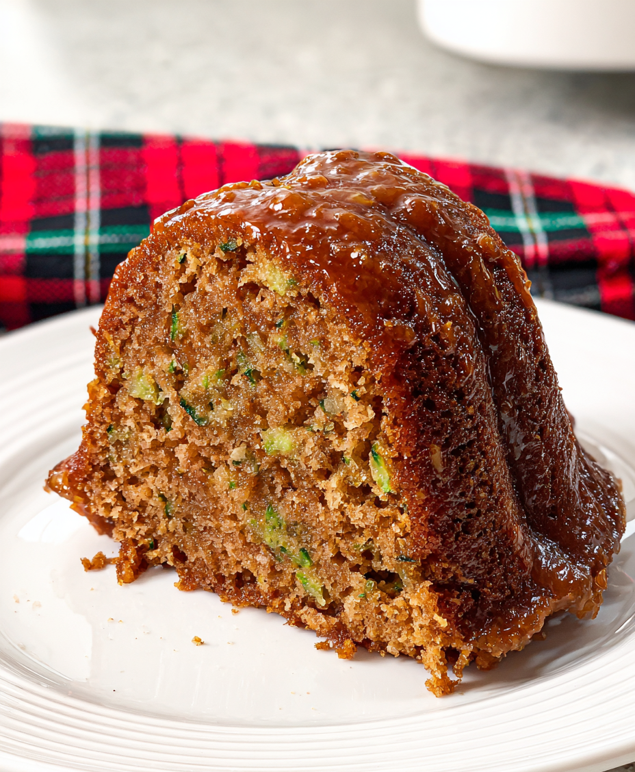 pecan zucchini bundt cake