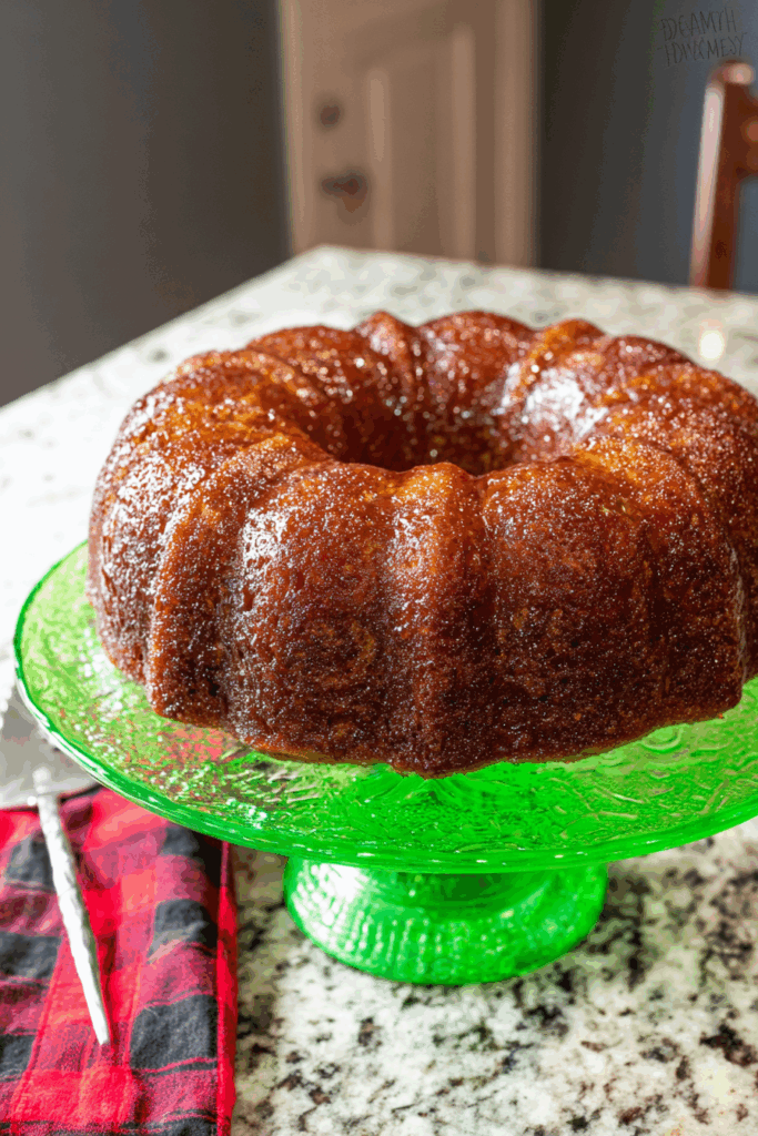 pecan zucchini bundt cake