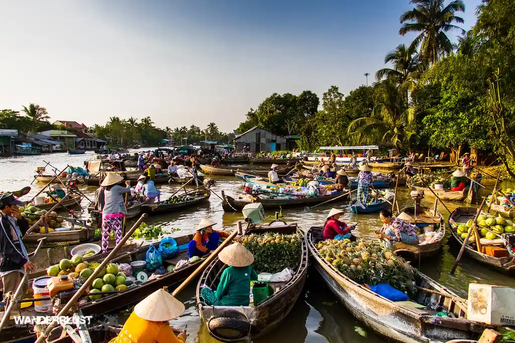 Can Tho Floating Market