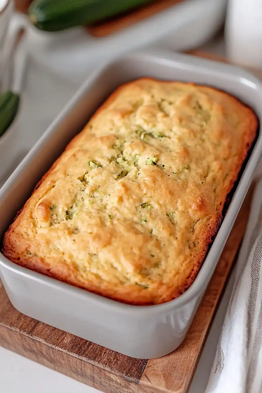 no knead zucchini bread