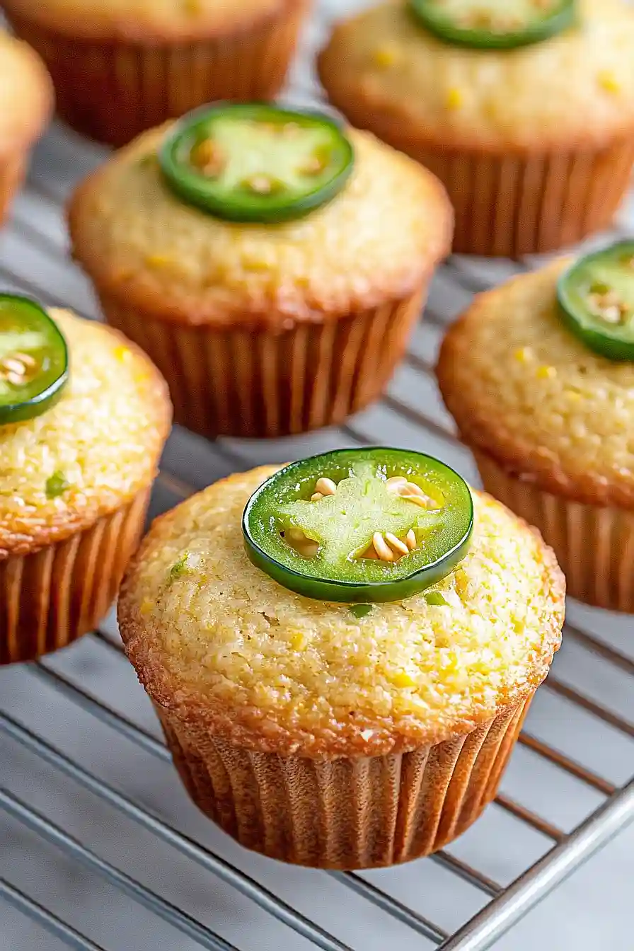 jalapeño cornbread muffins