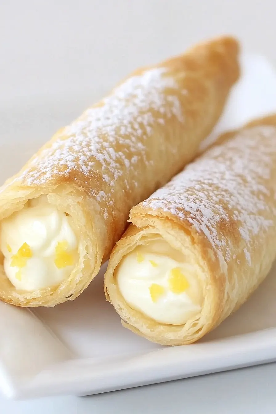 lemon meringue pie cannoli