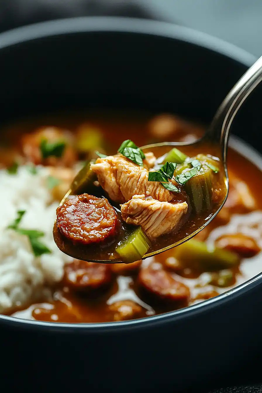 chicken and okra gumbo recipe