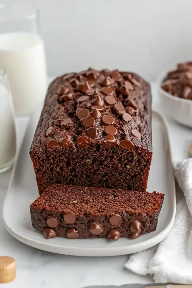 paleo chocolate zucchini bread