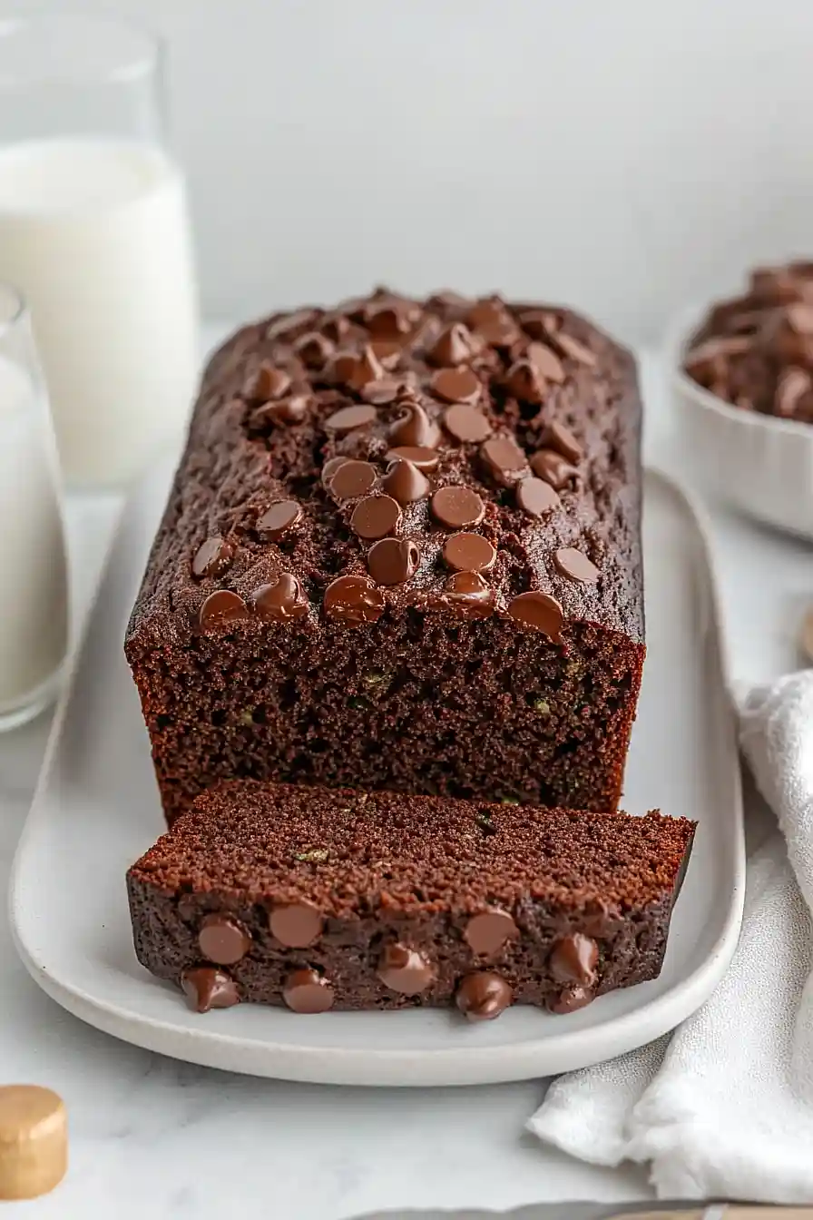 paleo chocolate zucchini bread 