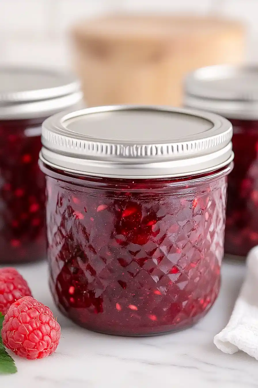 raspberry jalapeño jam