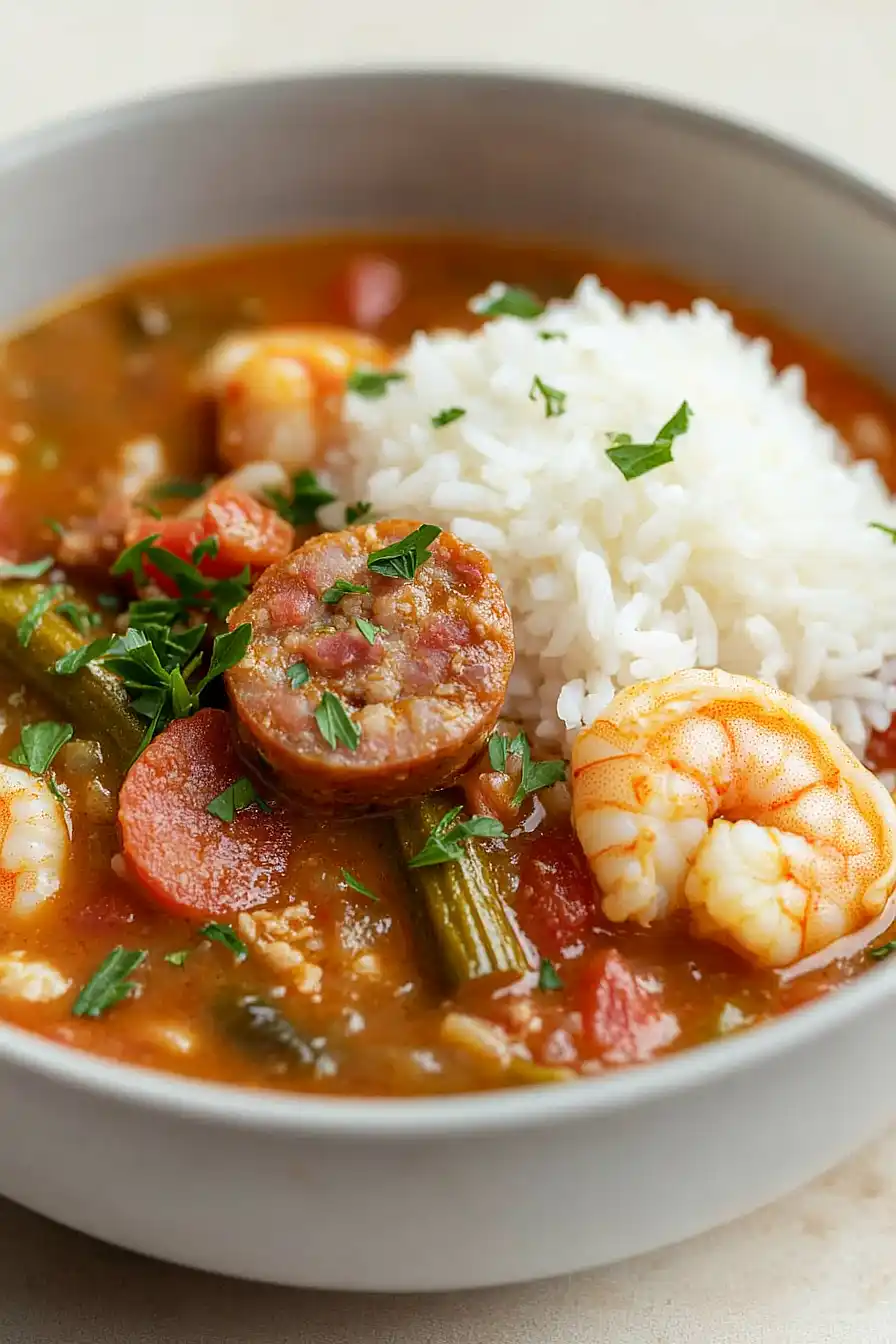 new orleans okra gumbo recipe