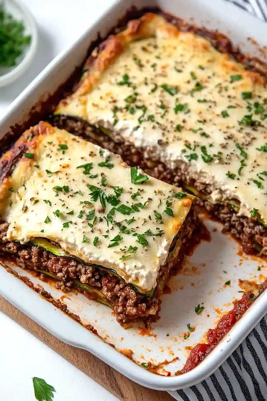 zucchini lasagna paleo