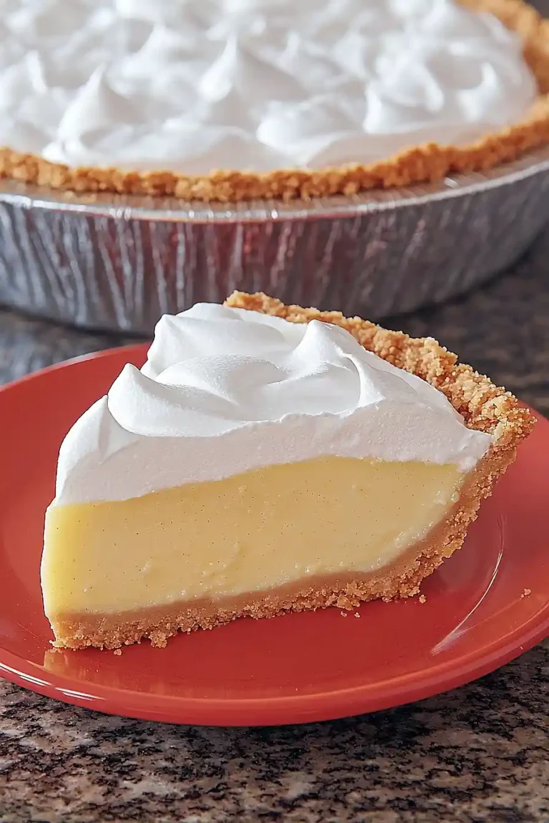 no bake lemon meringue pie