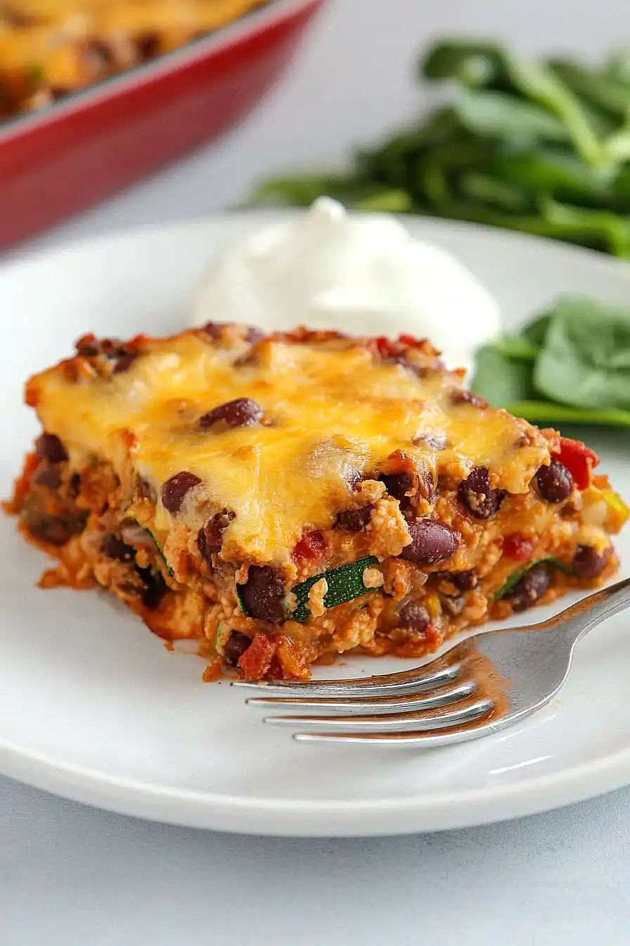 zucchini bean casserole