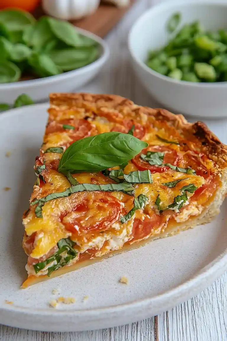 keto tomato pie