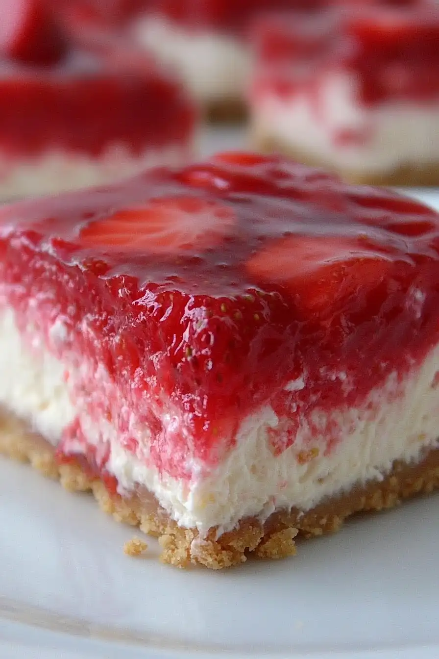 strawberry cheesecake jello salad