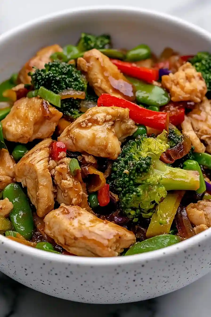 paleo chicken and vegetable stir fry