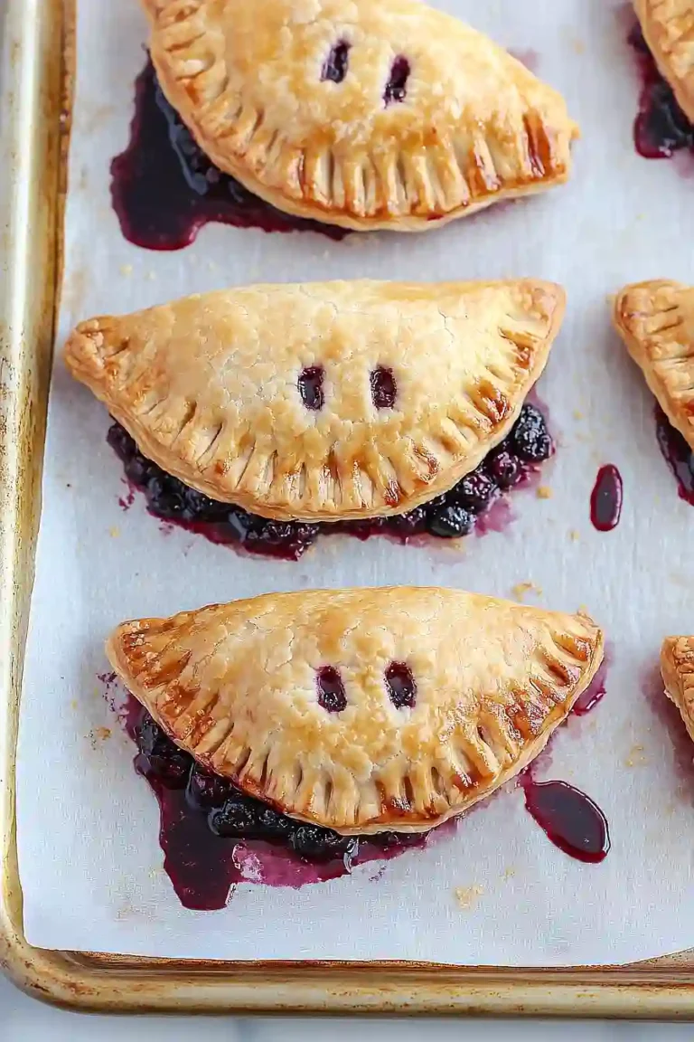 huckleberry hand pies