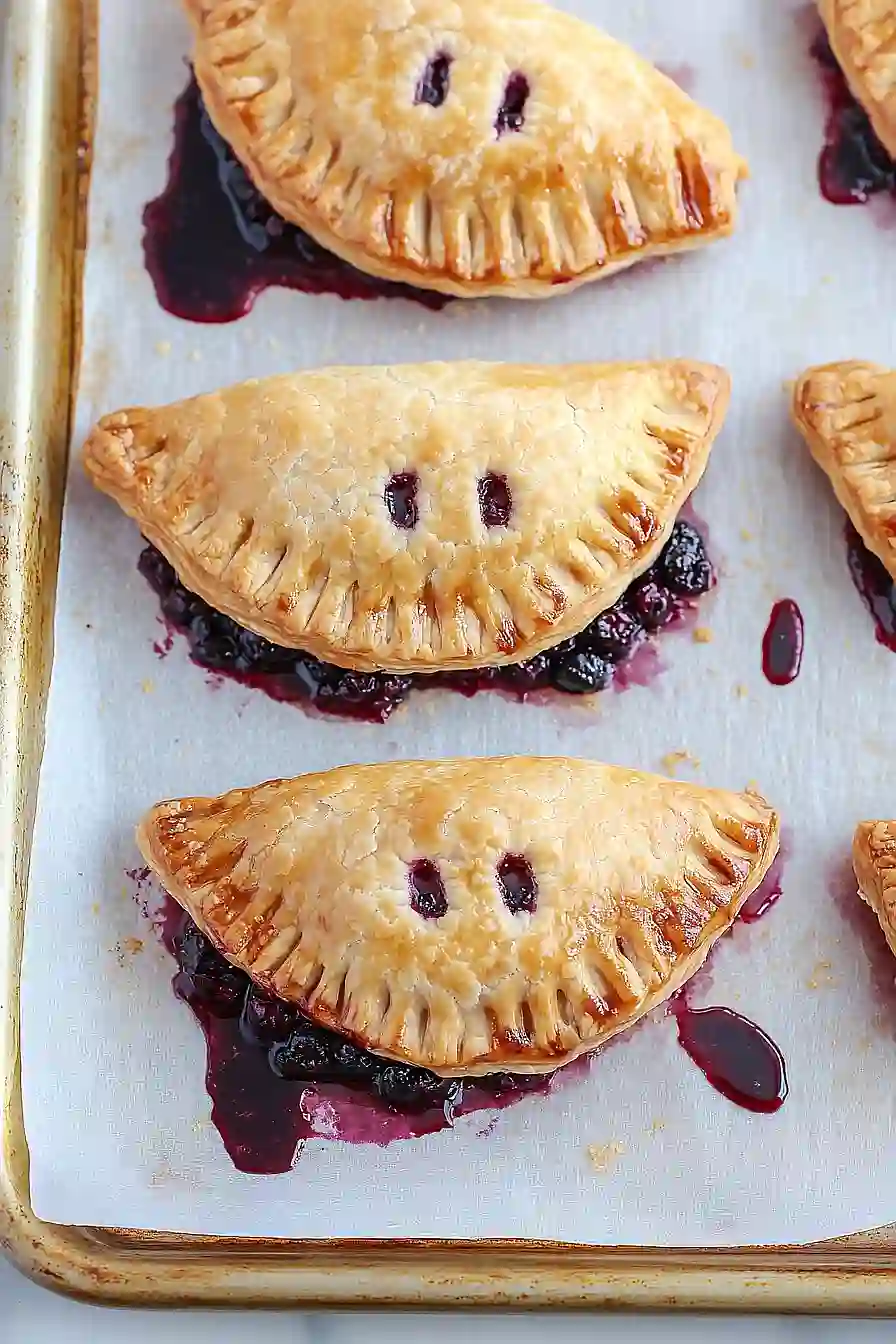 huckleberry hand pies