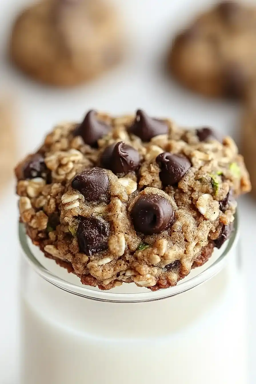 zucchini applesauce cookies