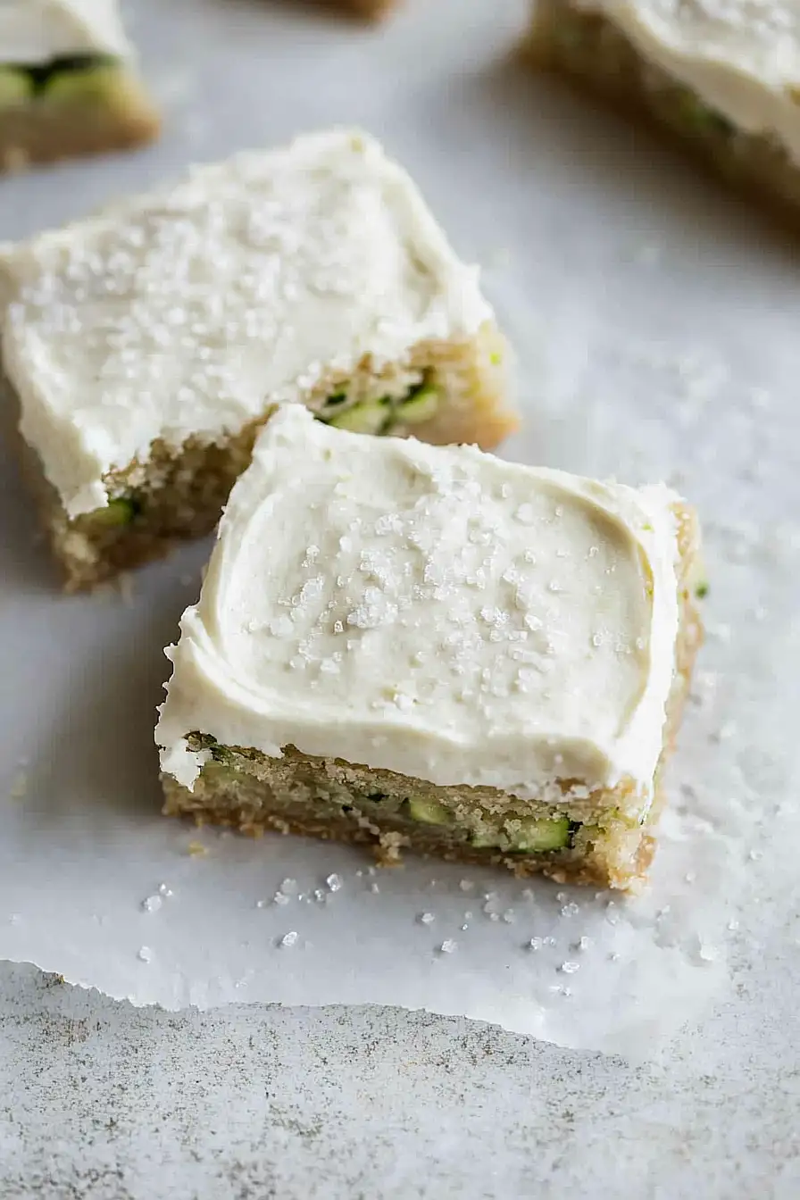 zucchini bars with cream cheese frosting