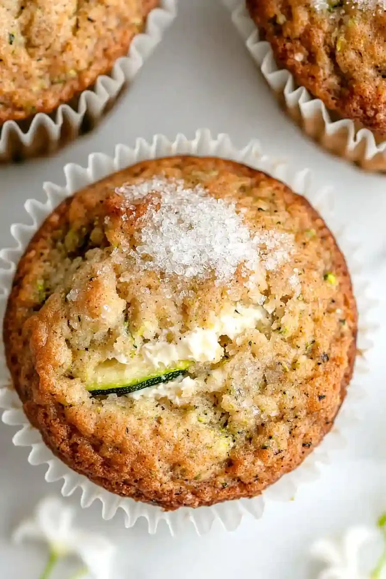 cream cheese zucchini muffins