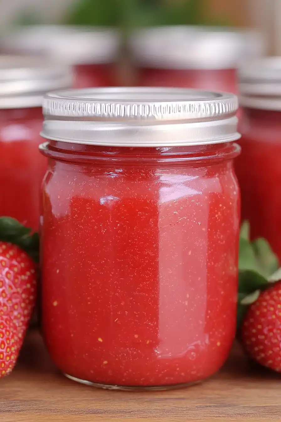 strawberry freezer jam