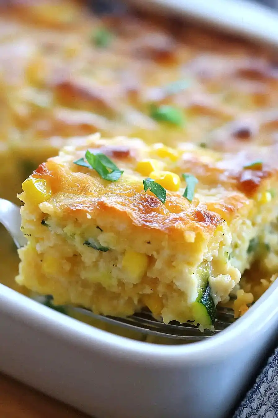 zucchini cornbread casserole