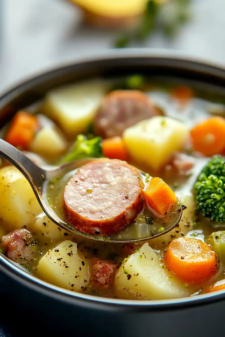 pork sausage vegetable soup