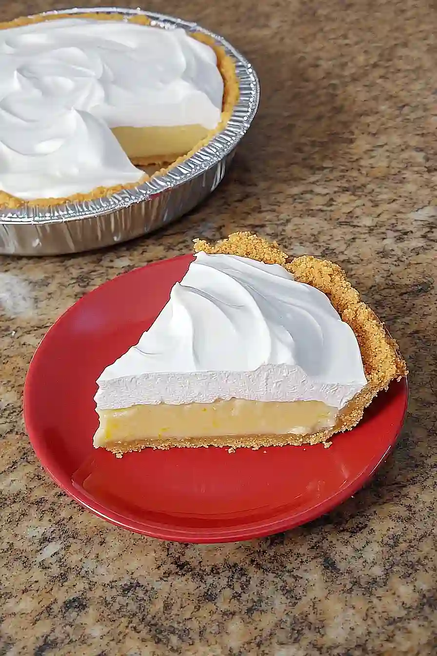no bake lemon meringue pie