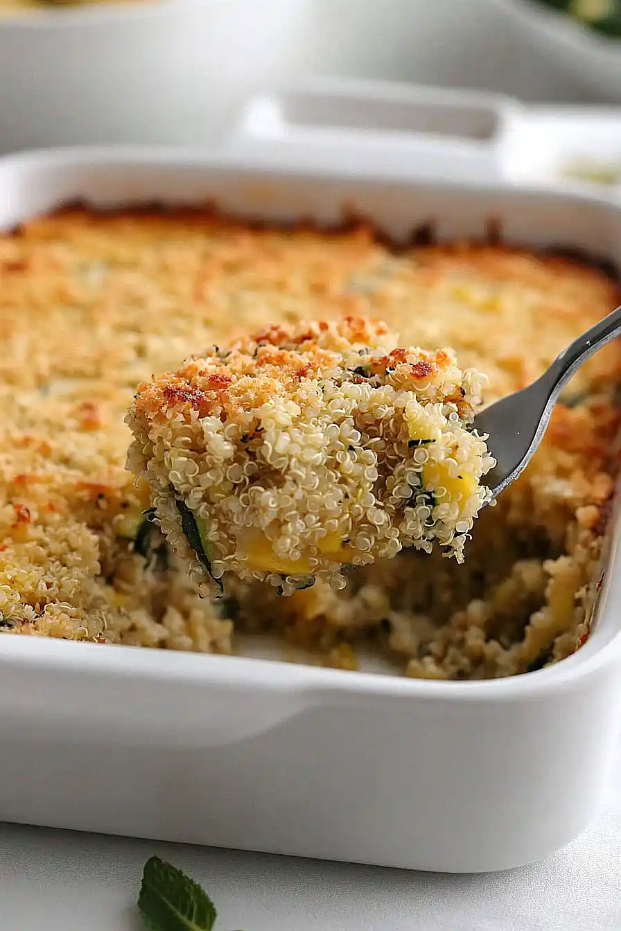 zucchini quinoa casserole