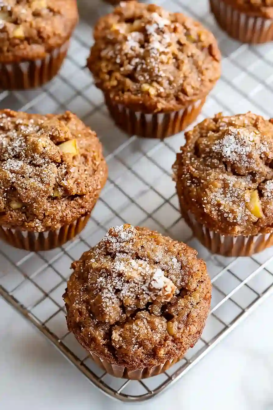 breakfast apple muffins