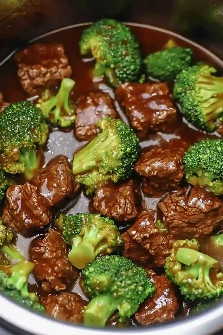 instant pot beef and broccoli