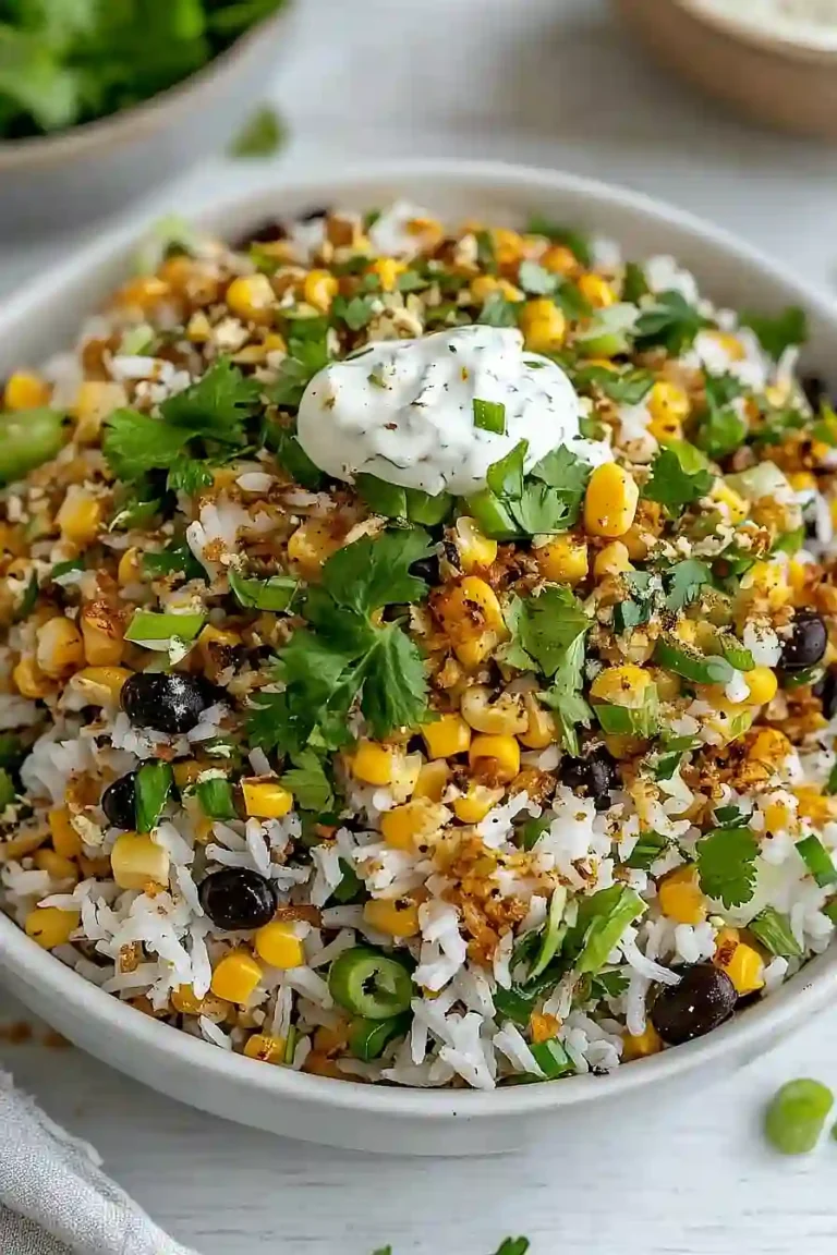 street corn rice