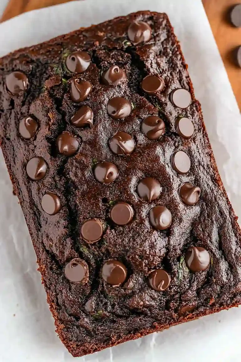 chocolate zucchini bread with sour cream