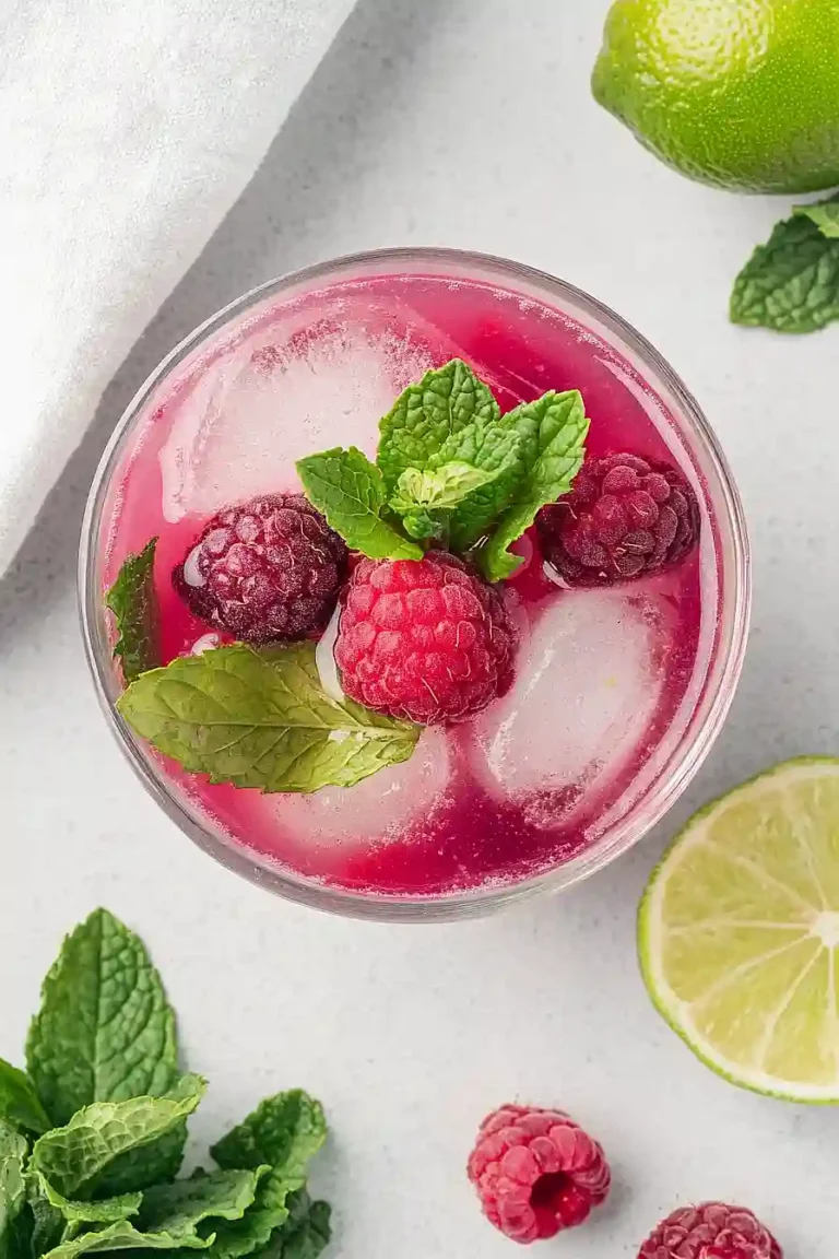 raspberry mojito