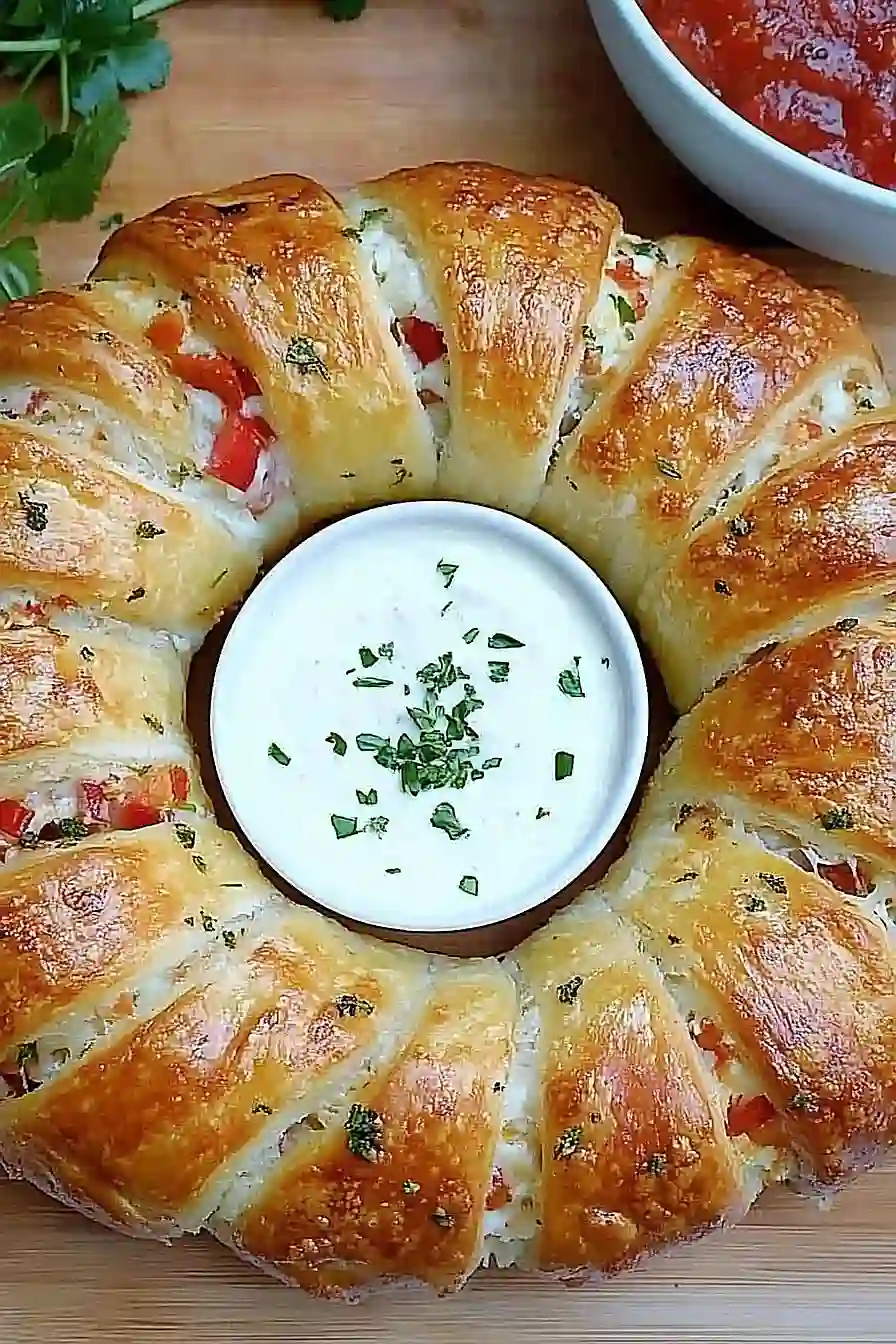 italian crescent roll ring