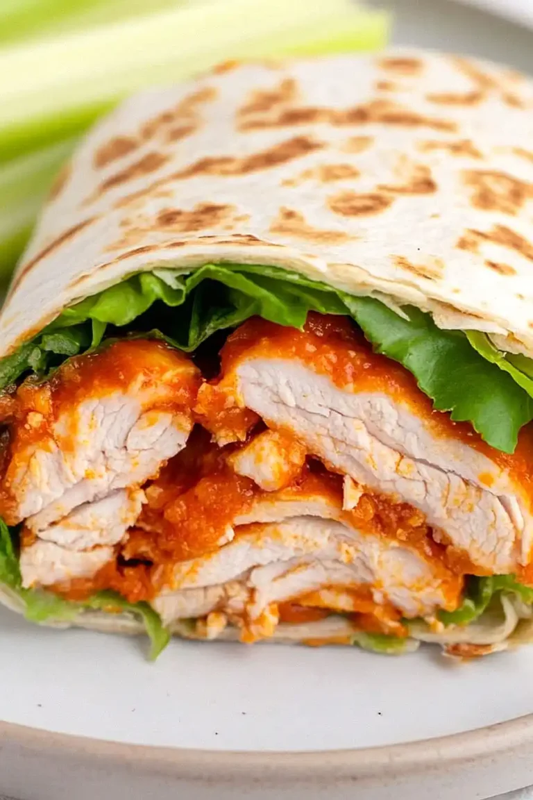 baked chicken wraps