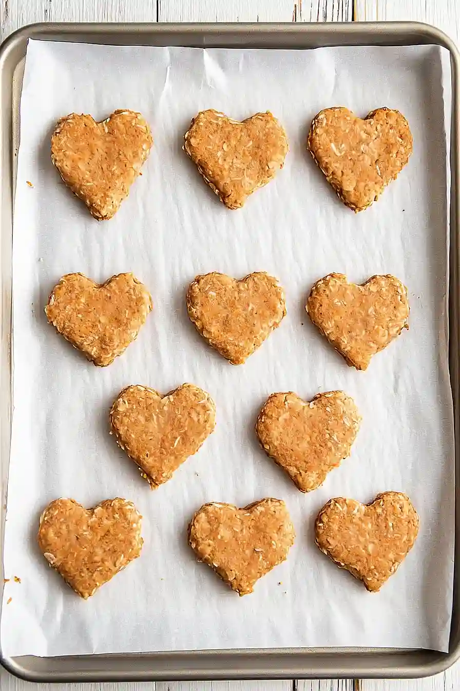 apple carrot dog biscuits