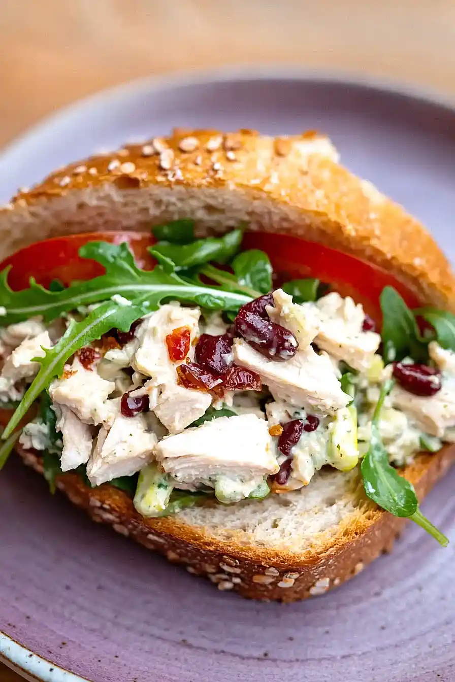grilled chicken salad sandwich