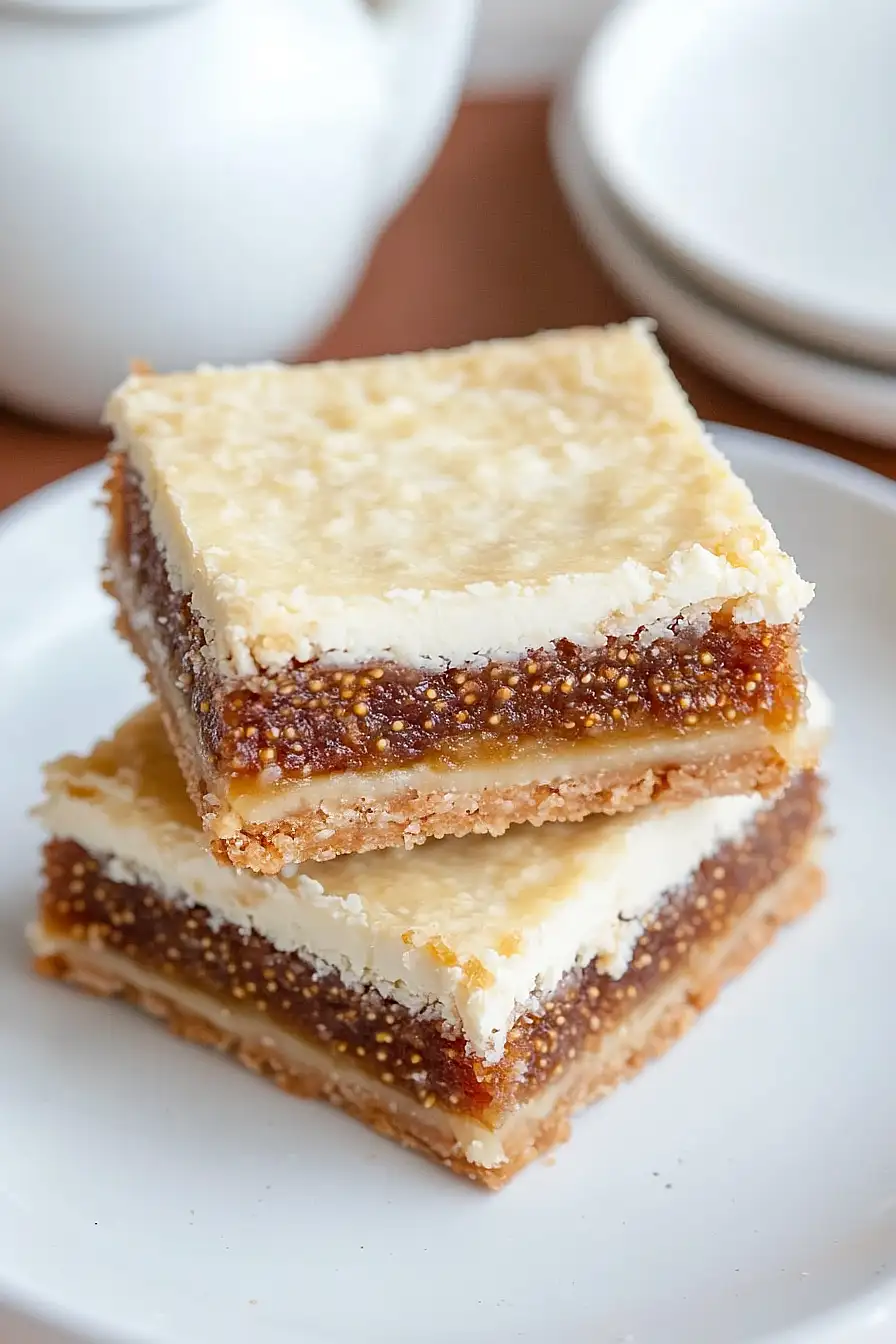fig and cream cheese bars