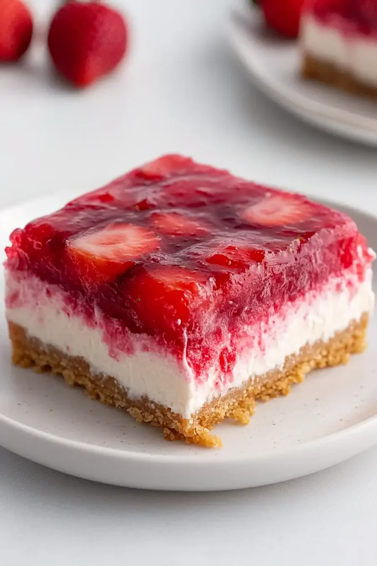 strawberry cheesecake jello salad