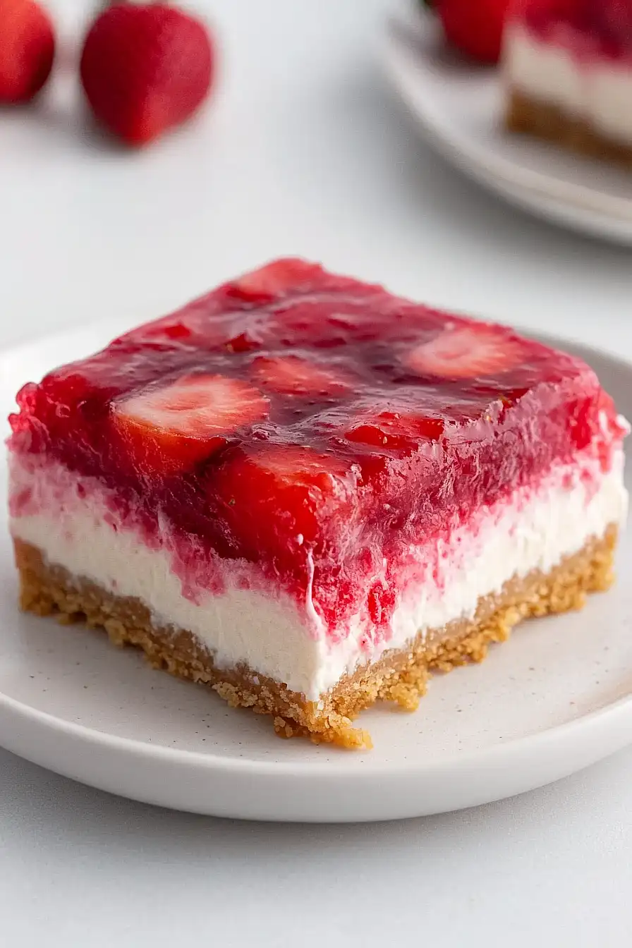 strawberry cheesecake jello salad