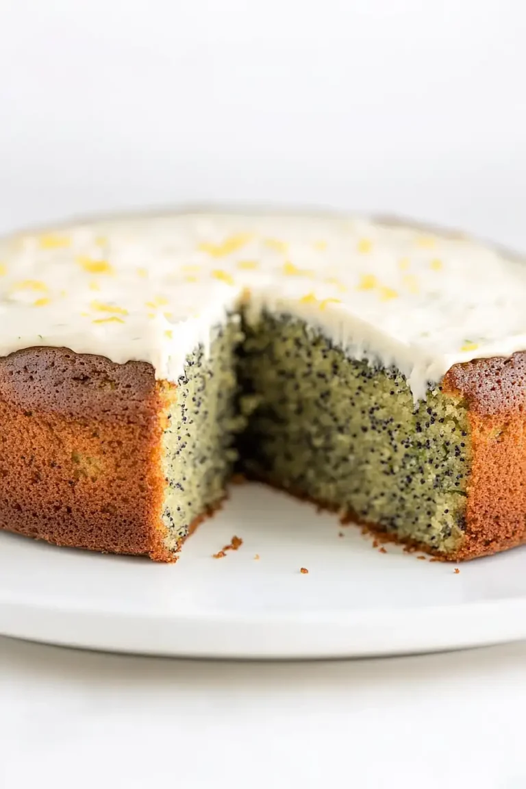 zucchini lemon poppy seed cake