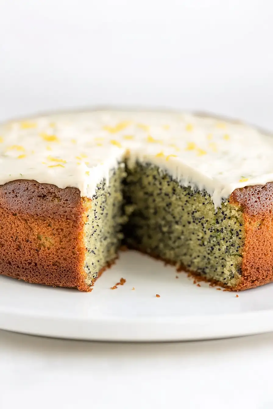 zucchini lemon poppy seed cake