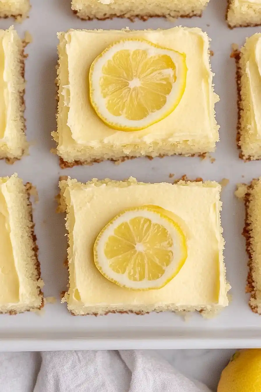 lemon cake with cream cheese frosting