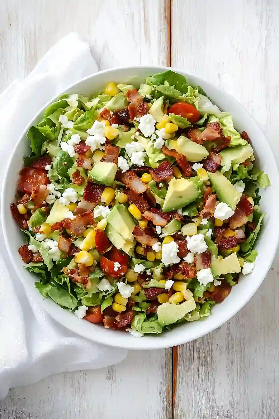blt salad with avocado 