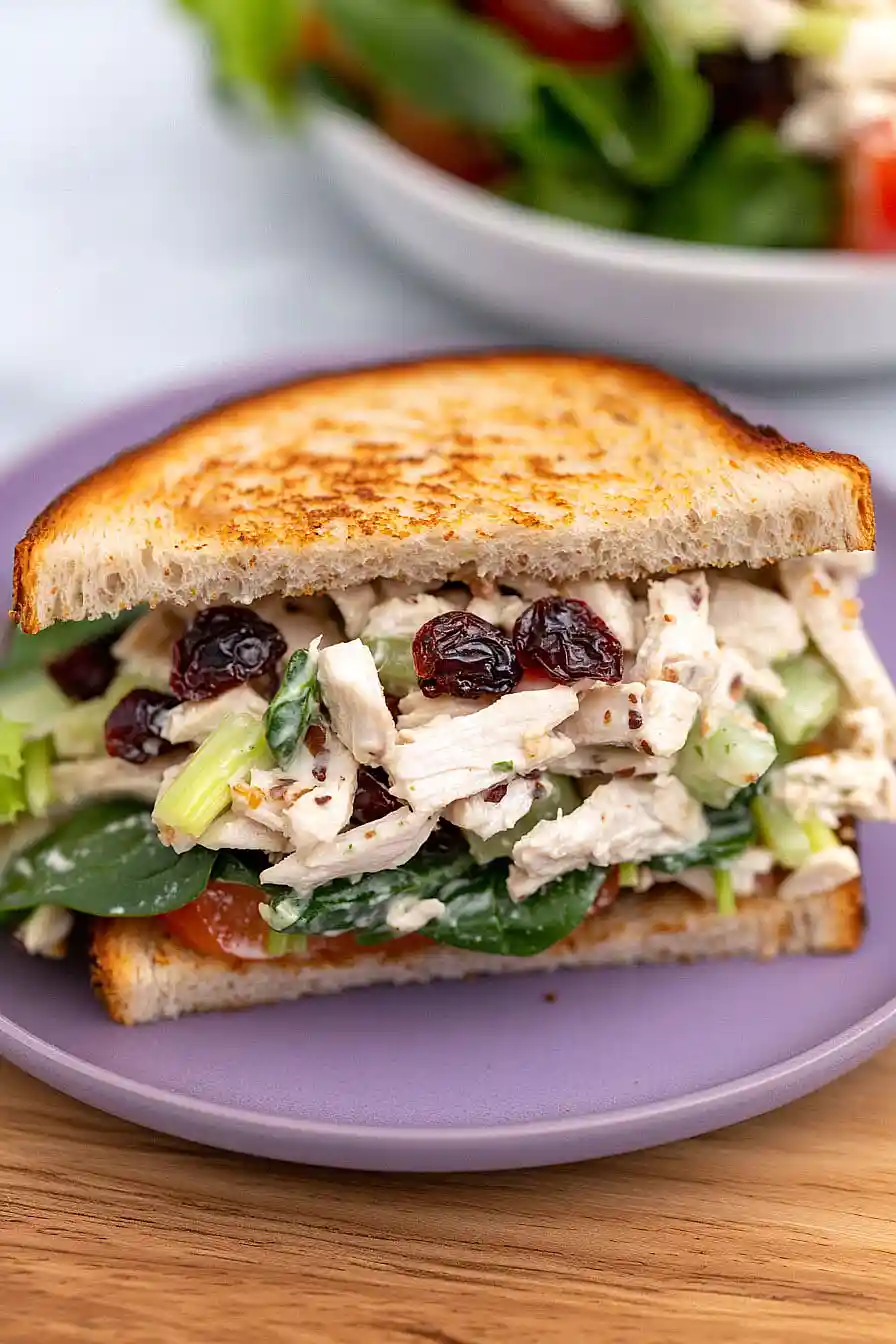 grilled chicken salad sandwich
