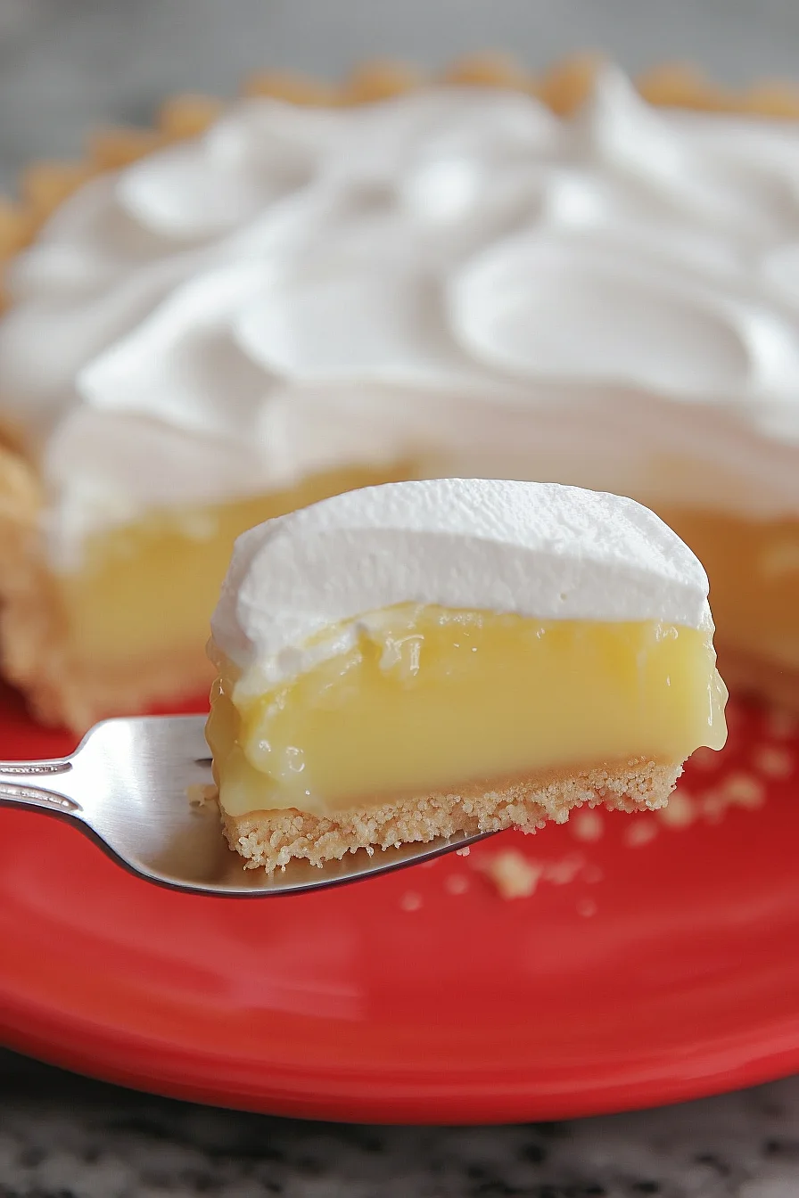 no bake lemon meringue pie