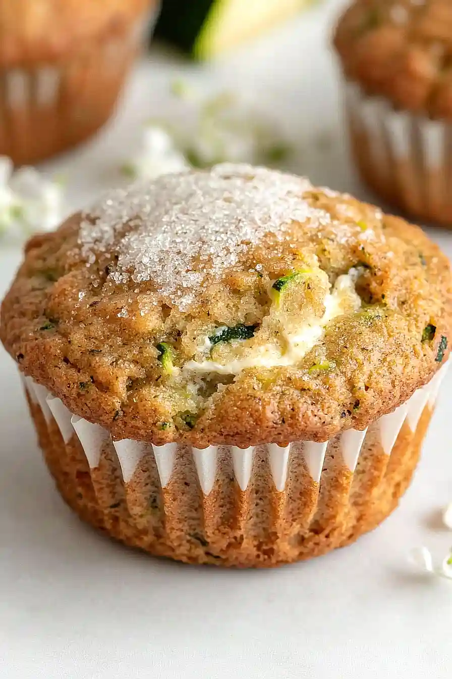 cream cheese zucchini muffins