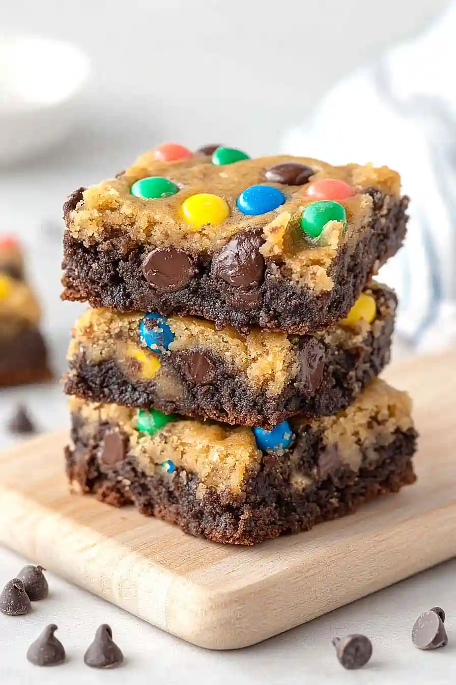 m&m brookies
