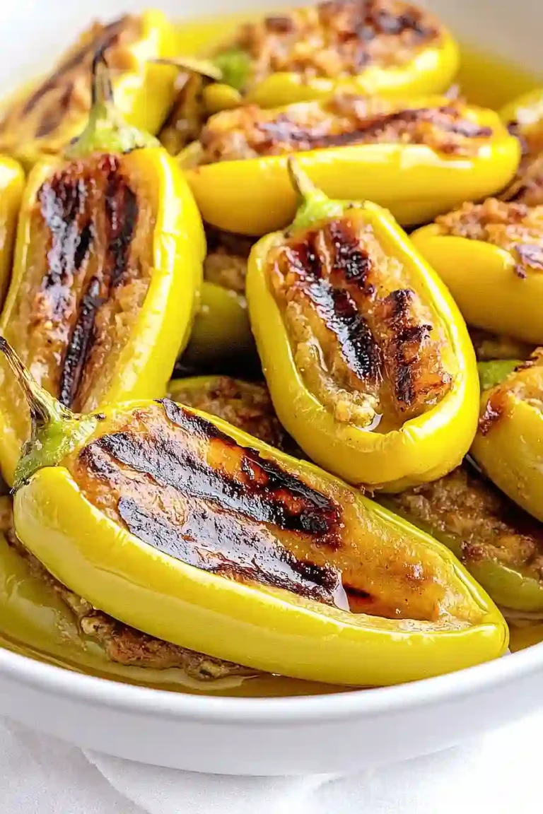 feta stuffed banana peppers