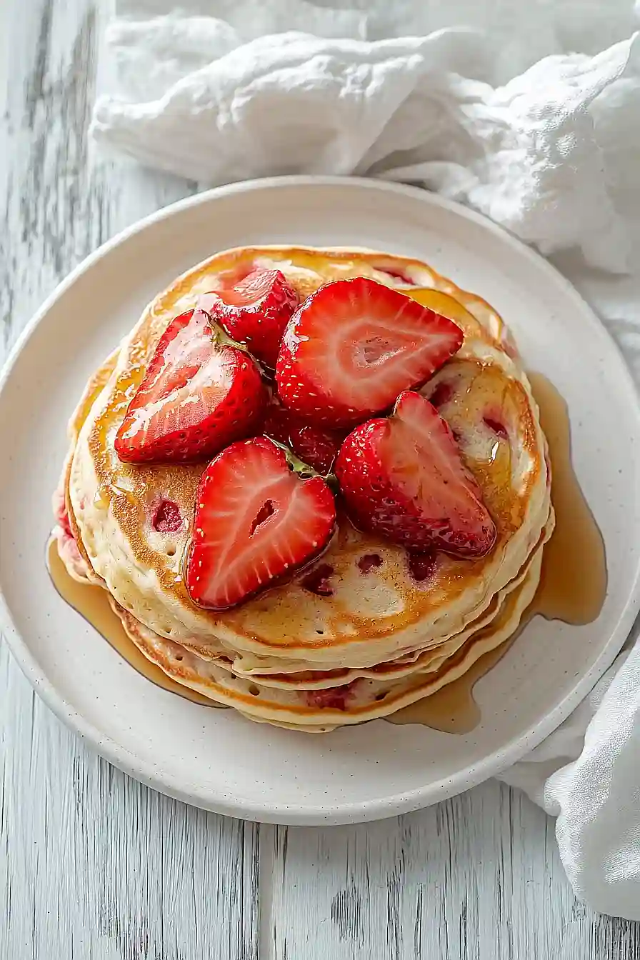 strawberry pancakes